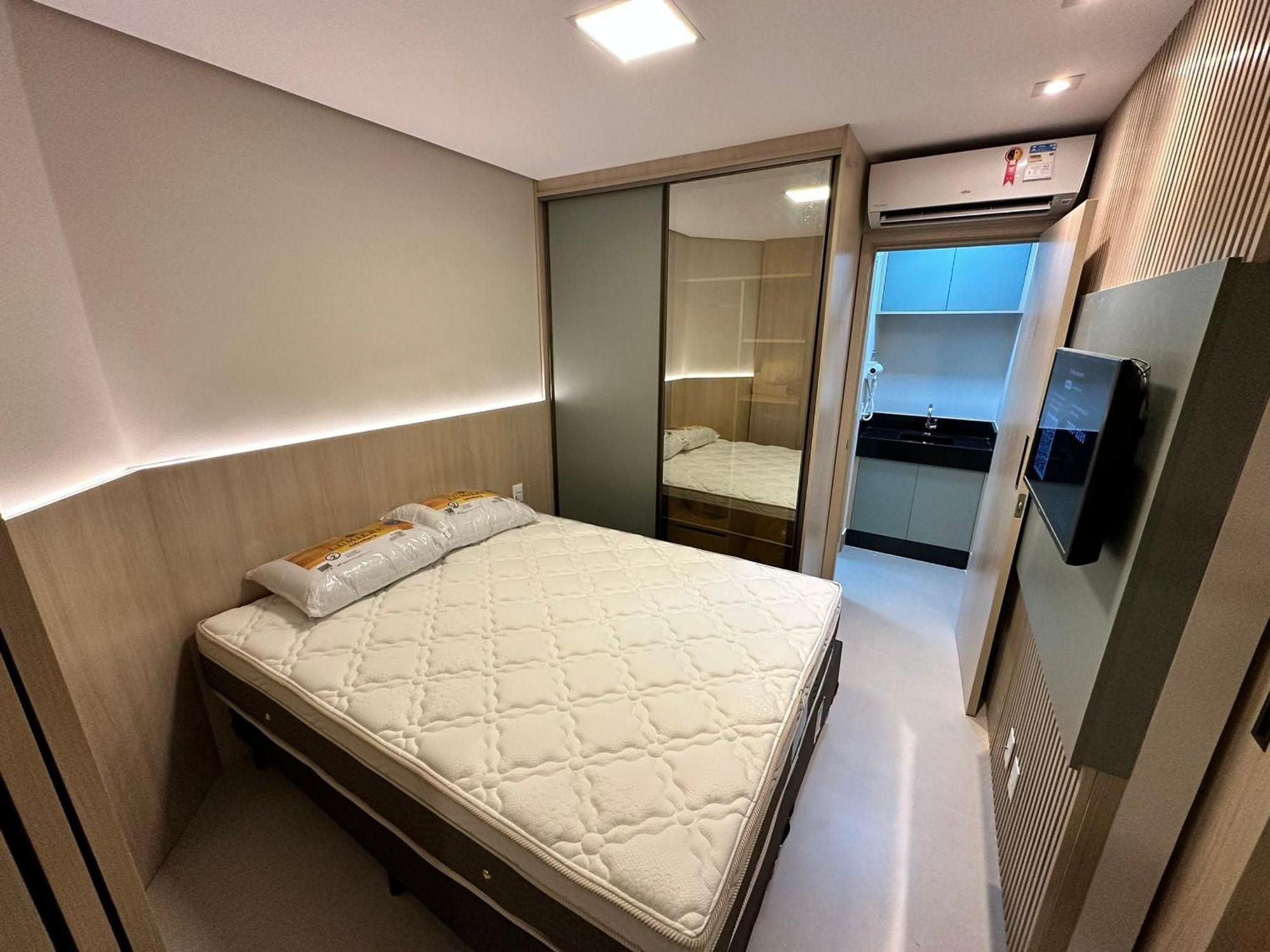 Ferienwohnung Residencial Estanconfor Com Vista Mar 2 Ac E Garagem Santos  Exterior foto