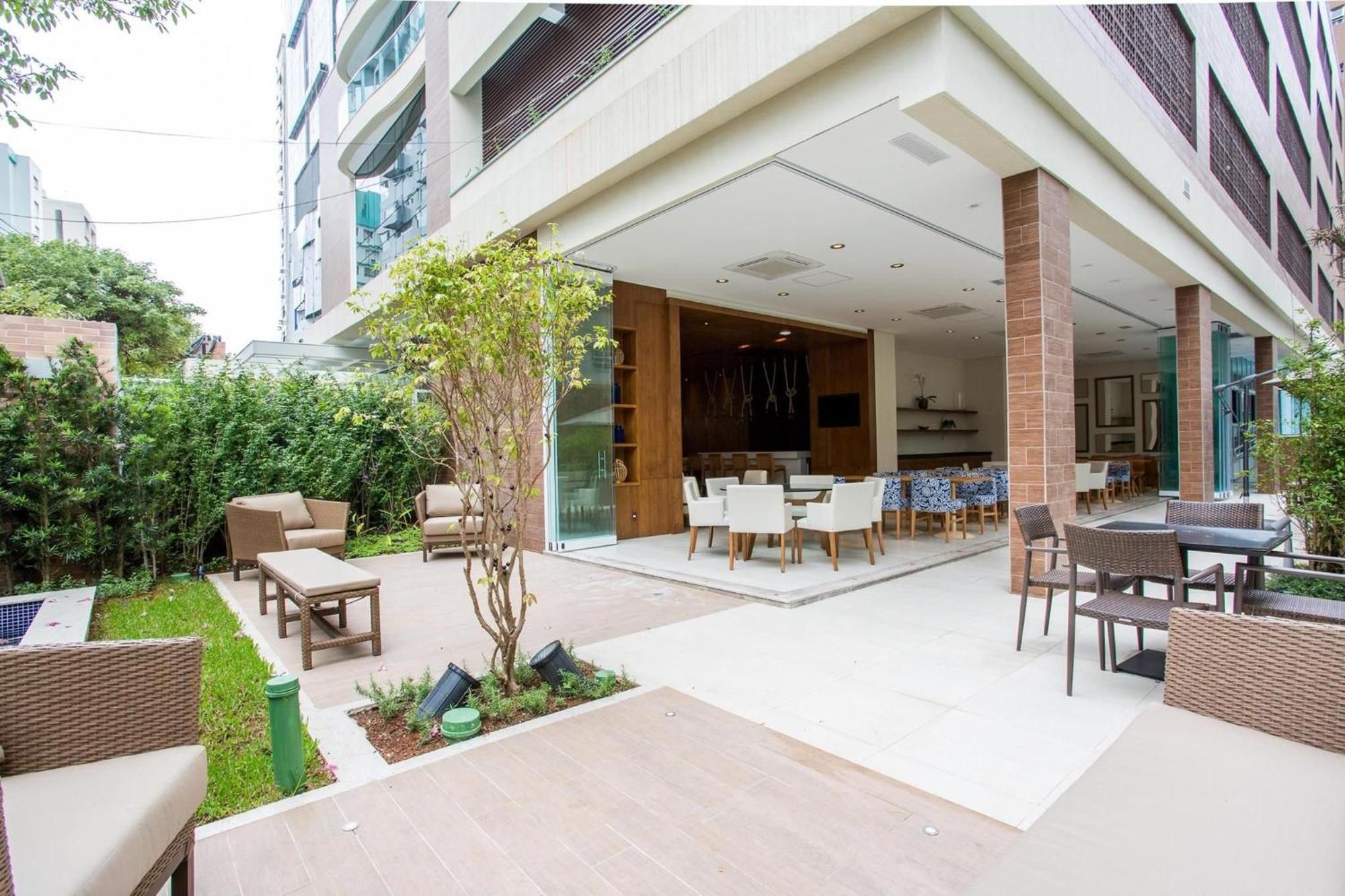 Ferienwohnung Residencial Estanconfor Com Vista Mar 2 Ac E Garagem Santos  Exterior foto